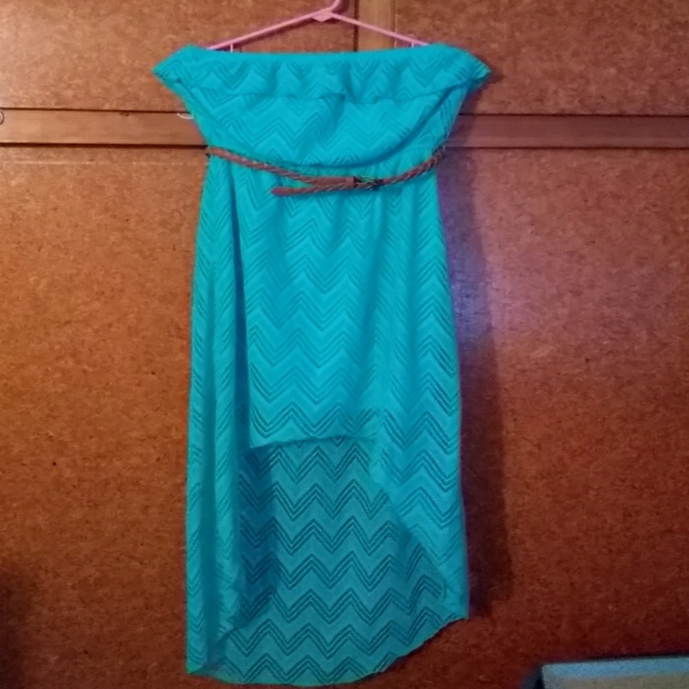 Strapless dress